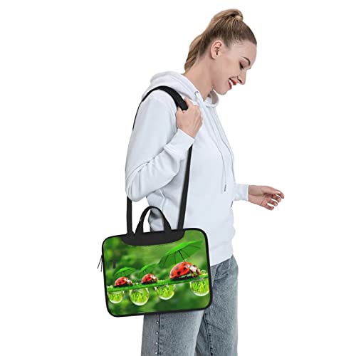 Bolsa de hombro para portátil 14 pulgadas impermeable 7