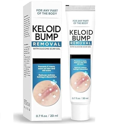Keloid Scar Repair Silicone Gel 20GM | Intensive Treatment for Raised Hypertrophic Surgical C Section Acne & Burn Marks | Soothes Irritation Improves Texture | Advanced Skin (20gm, Almond, Pack of 1)-image-46