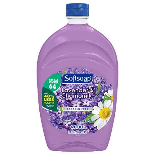 Softsoap - US05258A SOFTSOAP Liquid Hand Soap Refill, Lavender and Chamomile, 50 Ounce Bottle, Bathroom Soap, Bulk Soap, Lavender Hand Soap, Premium Scented Hand Soap