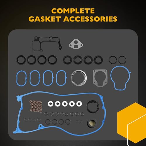 Image of 1.7 Engine Cylinder Head Gasket with Timing Belt, Compatible with 2001-2005 Honda Civic, Replaces# HS4034 HB4034 CSS312