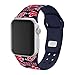 Game Time Boston Red Sox HD Watch Band Compatible with Apple Watch (38/40/41mm Short Random)