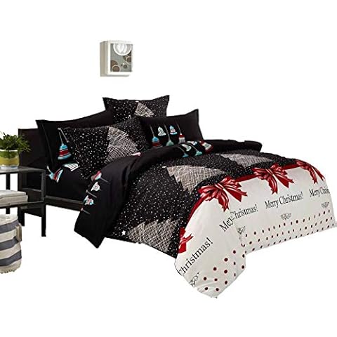 Swanson Beddings Christmas King Microfiber Set Cover