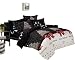 Swanson Beddings Christmas 3-Piece Luxury Microfiber Bedding Set: Duvet Cover and Pillow Shams (King)