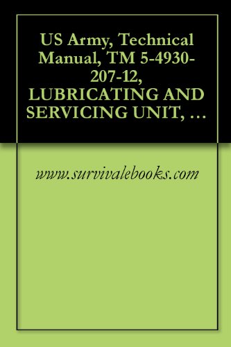 US Army, Technical Manual, TM 5-4930-207-12, LUBRICATING AND SERVICING UNIT, POWER OPERATED, TRAILER MOUNTED, 23 CFM COMPRES RECIPROCATING, GASOLINE DRIVEN
