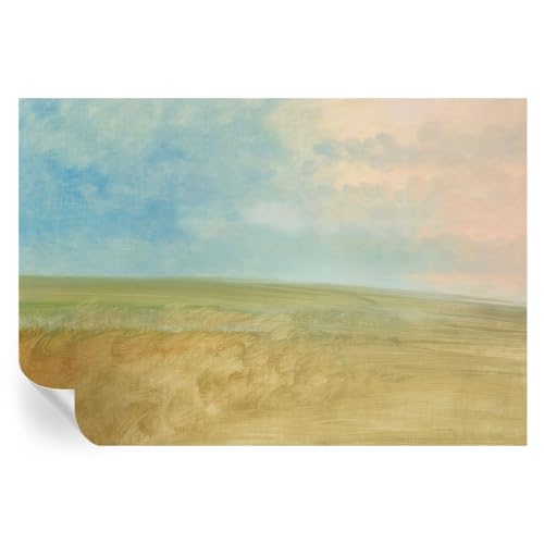 Adornos para pasillo tipo vinilos de 152x104 cm con estampados pastel elegantes 2