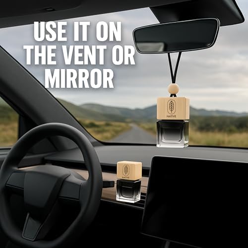 MONARCH Car Air Freshener Gift Set – 2 Pack 8ml Inspired By Designer Fragrance Long-Lasting Car Fresheners with Premium Car Scent and Odor Eliminator | Made in USA