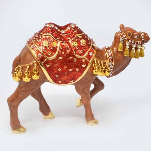 Juanxian Feng Shui Home Figurine CRIMSON RED CASH FLOW CAMEL Attract Wealth Wisdom Lucky Gift Bring Good Luck - Image 4