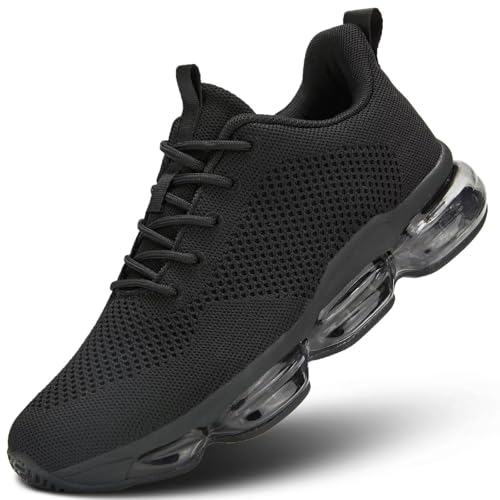 Men's Air Cushion Running Shoes Breathable Tennis Fashion Sneakers Non Slip Workout Casual Sport Gym Training Soft Sole Walking Shoes
