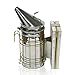Bee Hive Smoker 11" Stainless Steel with Updated Design and Heat Protection. Also Provides Scent Cover for Deer Hunting.