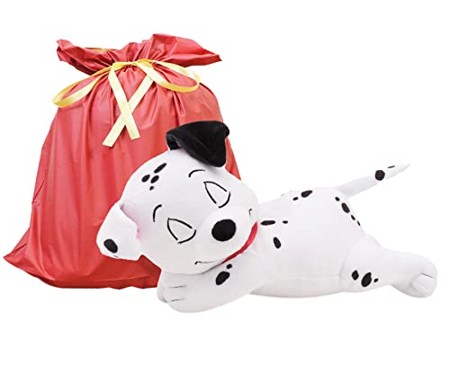 101匹わんちゃん 抱き枕 ホワイト 添い寝枕 ミニ 約28cm (ラッピング袋付き)【セット買い】ディズニー