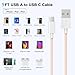 USB C Car CarPlay Cable Fast Charging for iPhone 16 15,3Pack 3ft 60W USB A to USB C Nylon Braided Carplay Cord Screen Data Sync for Apple iPhone 17/16 Pro/16 Pro Max/15 Pro Max/16 Plus,iPad Galaxy