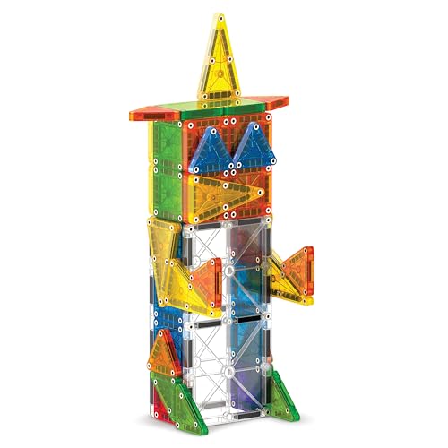 MAGNA-TILES microMAGS 70-Piece Deluxe Magnetic Construction Set, The Original Magnetic Building Brand image 7