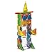 Magna-Tiles microMAGS 70-Piece Deluxe Magnetic Construction Set, The Original Magnetic Building Brand