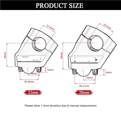 Support adaptateur d'extension guidon pour l'aventure en 450MT 2024 - 7