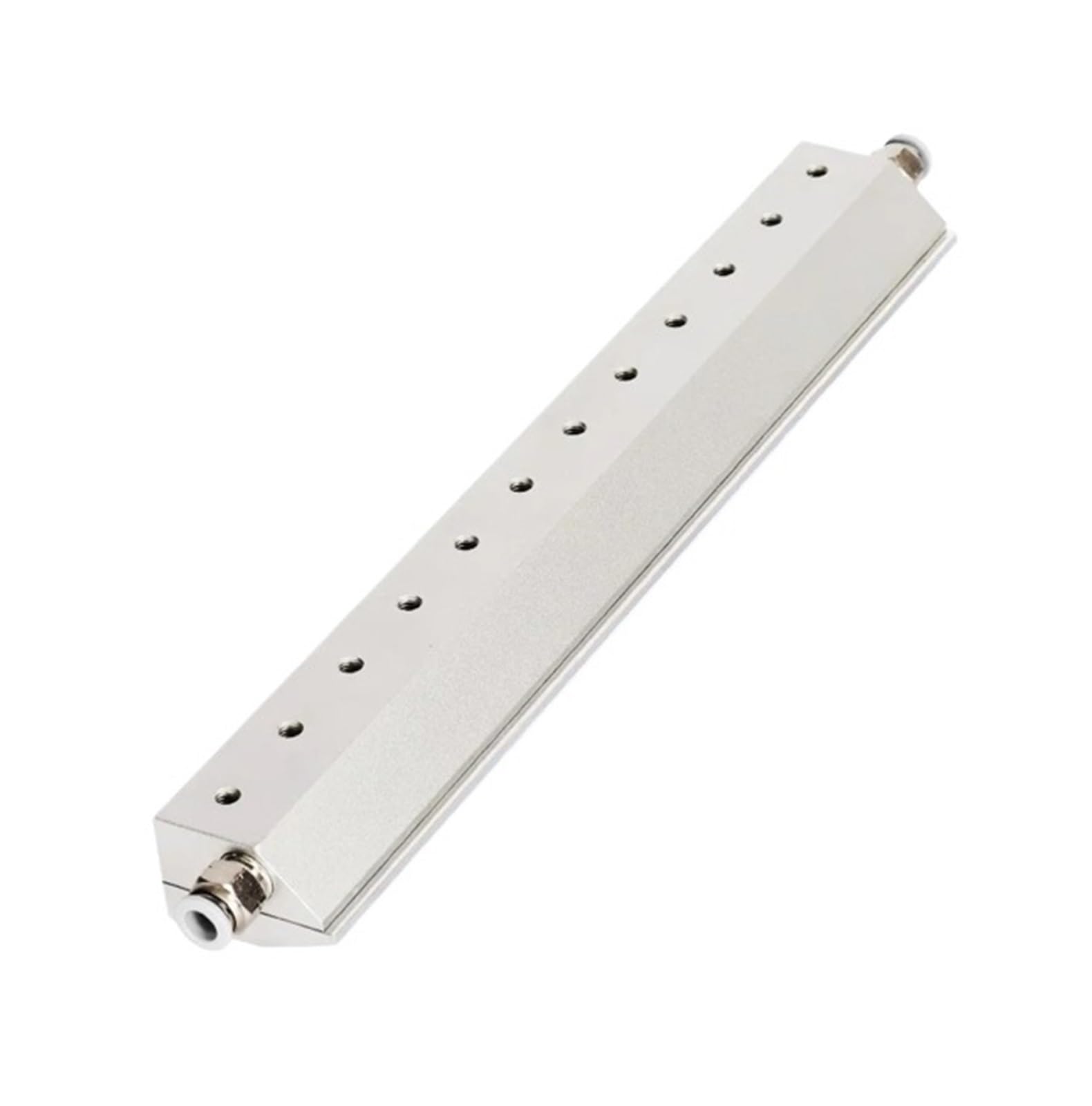 Soplador industrial con cuchilla de aire Boquilla de cuchilla de aire industrial accionada por soplador de 30-2100 mm, aleación de aluminio comprimido(225mm)