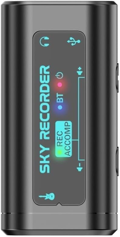 Noise canceling instrument audio interface with tape transfer and multiple I/O ports, suitable for live events, studios, and content creators