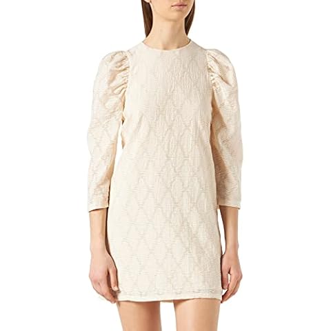 Vestido Sisley Beige 36 Mujer Cover