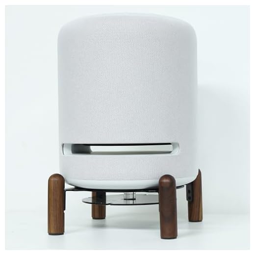 Elegant Wood Stand for Echo Studio