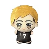 Xinnice Haikyuu!! Cojín de anime, Miya Atsumu Figura Suave de Algodón PP Dibujos Animados Figura Cojín Mochila Encanto Sofá Coche Decoración del Hogar Regalos para los fans, 10 cm