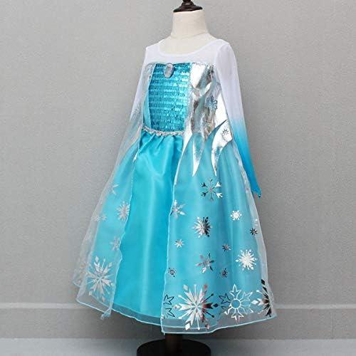 Robe Princesse IMEKIS Robe De Princesse La Reine Des Neiges 2 Pour Fille U2013 Déguise Déguisement Princesse Elsa
