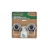 Weaver Detachable 1-Inch Low Top Mount Rings (Matte Black)