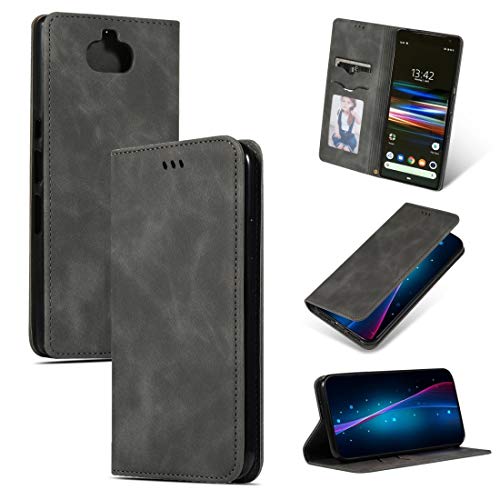 Couverture de téléphone portable Sony Xperia XA3 Ultra en simili cuir à rabat
