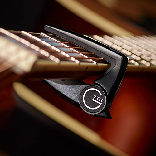 G7TH Capo 6 cordes noir - Les Beatles, Paul McCartney, John Lennon, RIngo Starr, George Harrison G7TH Capo 6 cordes noir – Image 4