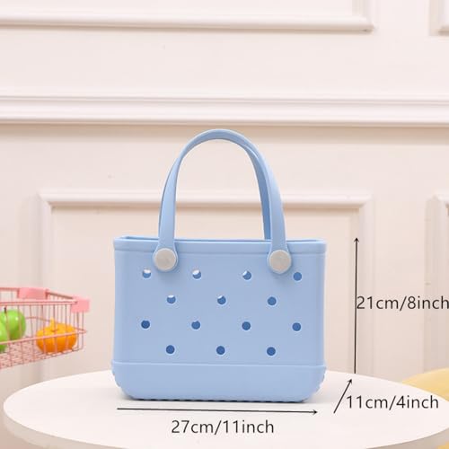 Small Tote Bag Rubber Beach Bag EVA Beach Tote Waterproof, Sandproof, Washable, Lightweight Travel & Outdoor2