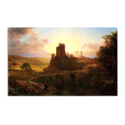 Tableau paysage grand format pour habiller un grand mur vide salon affiche toile 128x80