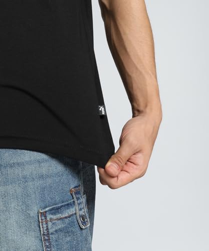 Image of Puma Men's Cotton Regular Fit T-Shirt