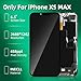 ZoongXingY for iPhone Xs Max Screen Replacement 6.5inch - 3D Touch LCD Display Digitizer Frame Assembly with Repair Tools
