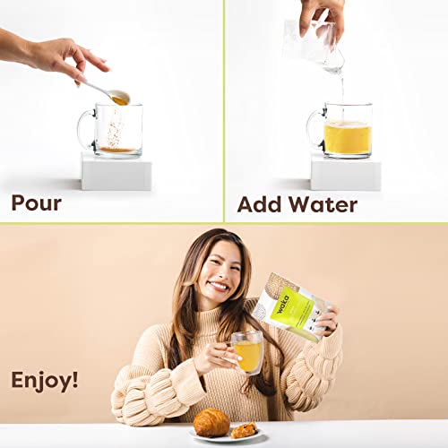 Té instantáneo chai y té verde en polvo 4.5 oz miniatura 6