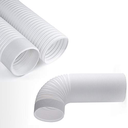 JOYOOO 2M Long Intake/Exhaust Hose PVC Flexible Ducting for Portable