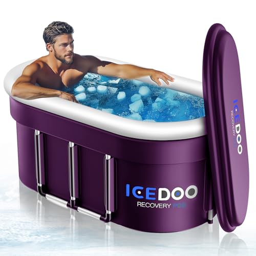 Wxtkkom XL 175-Gallon Foldable Ice Bath Tub
