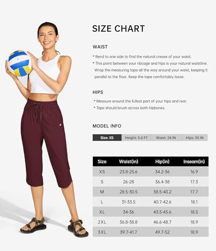 Capris de natation femme séchage rapide léger Willit - 7