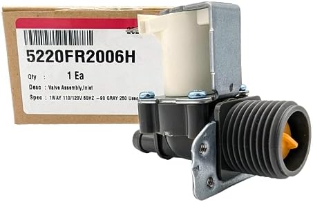 LG Electronics 5220FR2006H Washing Machine Hot Wat, Silver