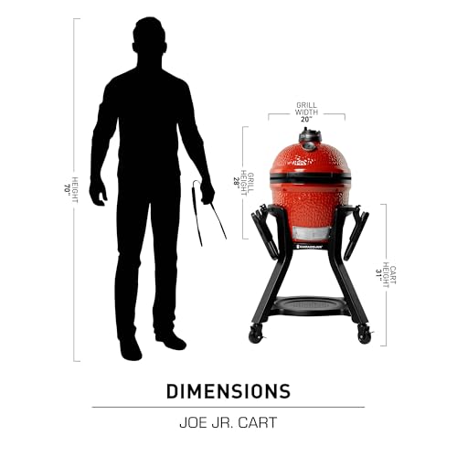 Kamado Joe KJ15112524 Joe Jr. Wagenständer, Schwarz