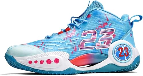 Chaussures de basket-ball hommes amortissantes pour sécuriser vos sauts en extérieur