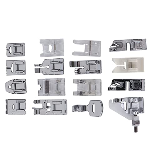 Kit de 16 Piezas Pies para Máquina de Coser AYNEFY miniatura 2