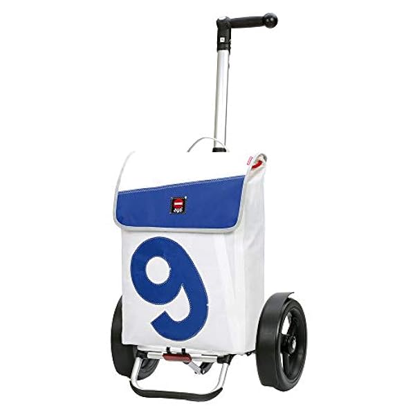 Annan Shopper Tura med svänglager hjul 29 cm och 53 liter väska 360° Boje 9