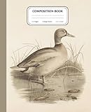 Marshland Grace Notebook  College Ruled Composition Journal  Vintage Farm Duck Illustration  Rustic Wetland Writing Book: A peaceful space for notes, sketches, and everyday ideas