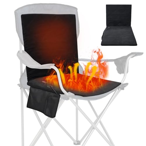 Coussin de siège chauffant USB de camping 3 modes hiver