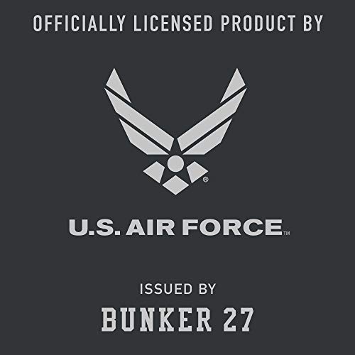 Bunker 27 Air Force Stripe Logo Pullover Hoodie - 3Xl - Heather Gray #TOP4