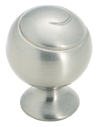 SwirlZ Round Knob - Satin Nickel