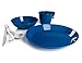 GSI Outdoors Cascadian 1 Person Table Set for Camping, Lightweight and Durable, Blue