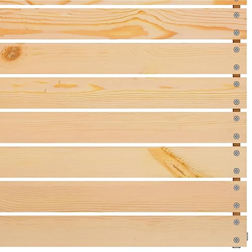 vidaXL Bois de Pin Massif Salon de Jardin 4 pcs Mobilier de Patio Mobilier de Jardin Meubles d'Extérieur Ensemble de Meubles de Terrasse – Image 5