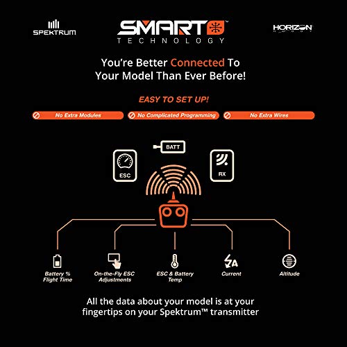 Spektrum 9.9V 2200mAh 3S Smart Life ECU Battery Pack: Universal Receiver, IC3, SPMX22003SLFRX by Spektrum - Image 3