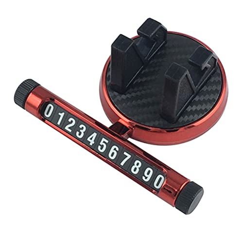 VALICLUD Número De Estacionamento Luminoso Cartão De Estacionamento Temporário Telefone