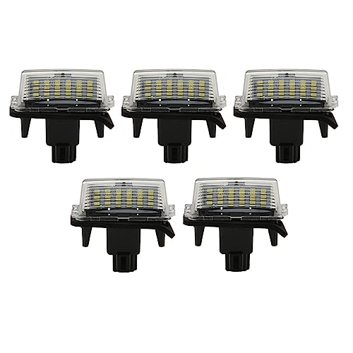 Luz de matrícula LED externa para coche bombillas de estacionamiento traseras 10 uds
