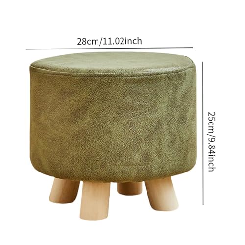 Otomana para sala de estar redonda con diseño sofisticado para hogar 4